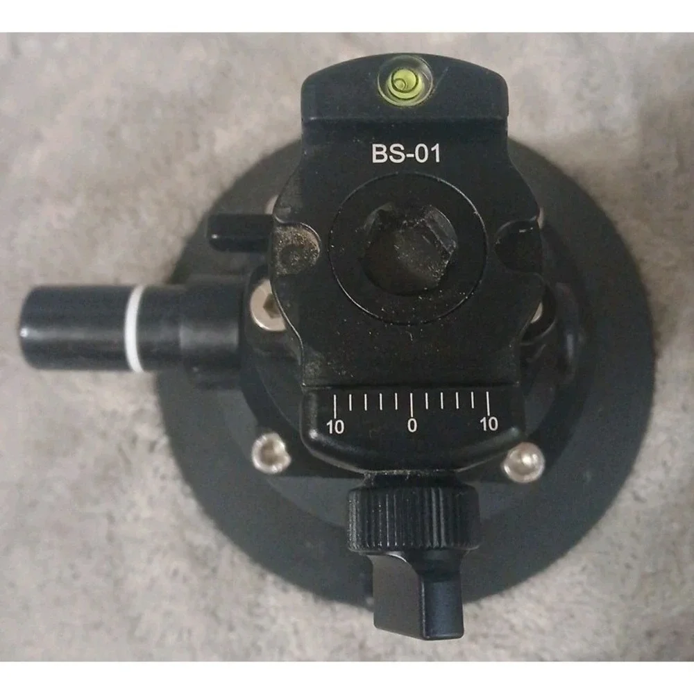 SUNWAYFOTO BS-01 Suction‎ Mount Ballhead Camera Phone Holder Inc. Plate PT-37